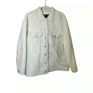 American Eagle mens faux fur mens jacket size xl in excellent condition